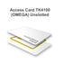 TK4100 (OMEGA) UNSLOTTED PROX CARDS (PK 50) – NUMBERED (PK 50) - TecAfrica Solutions