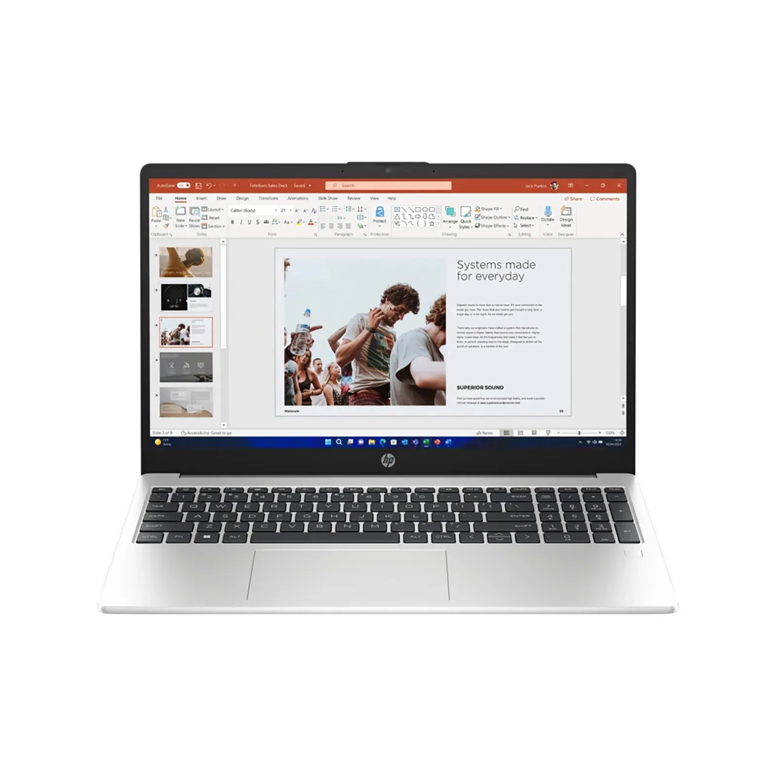 HP Probook 465 G11 16" AMD Ryzen-5 16GB1TB SSD Win11 Pro Silver Notebook