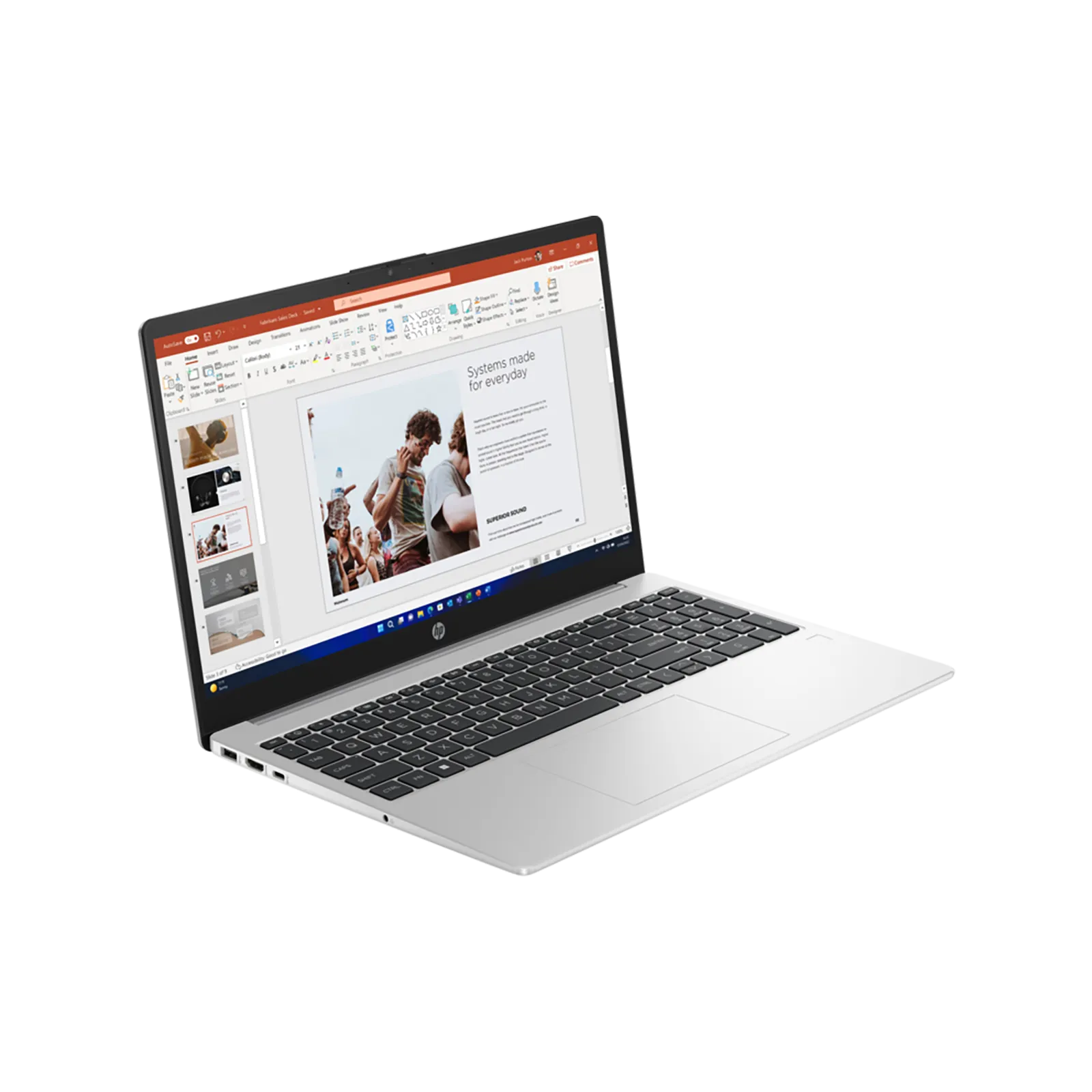 HP Probook 465 G11 16" AMD Ryzen-5 16GB1TB SSD Win11 Pro Silver Notebook
