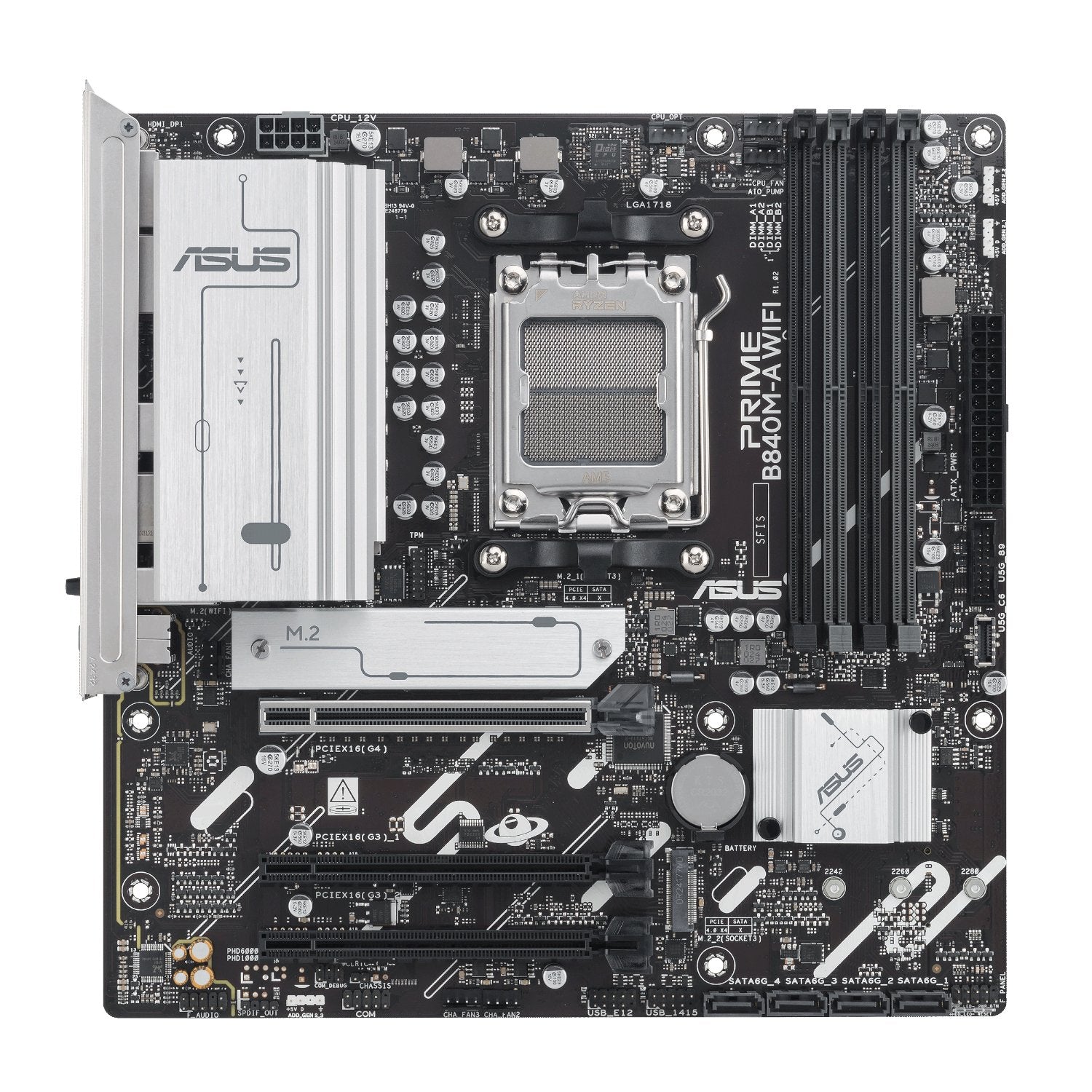 Asus PRIME B840M-A WIFI M-ATX Gaming Motherboard - TecAfrica Solutions