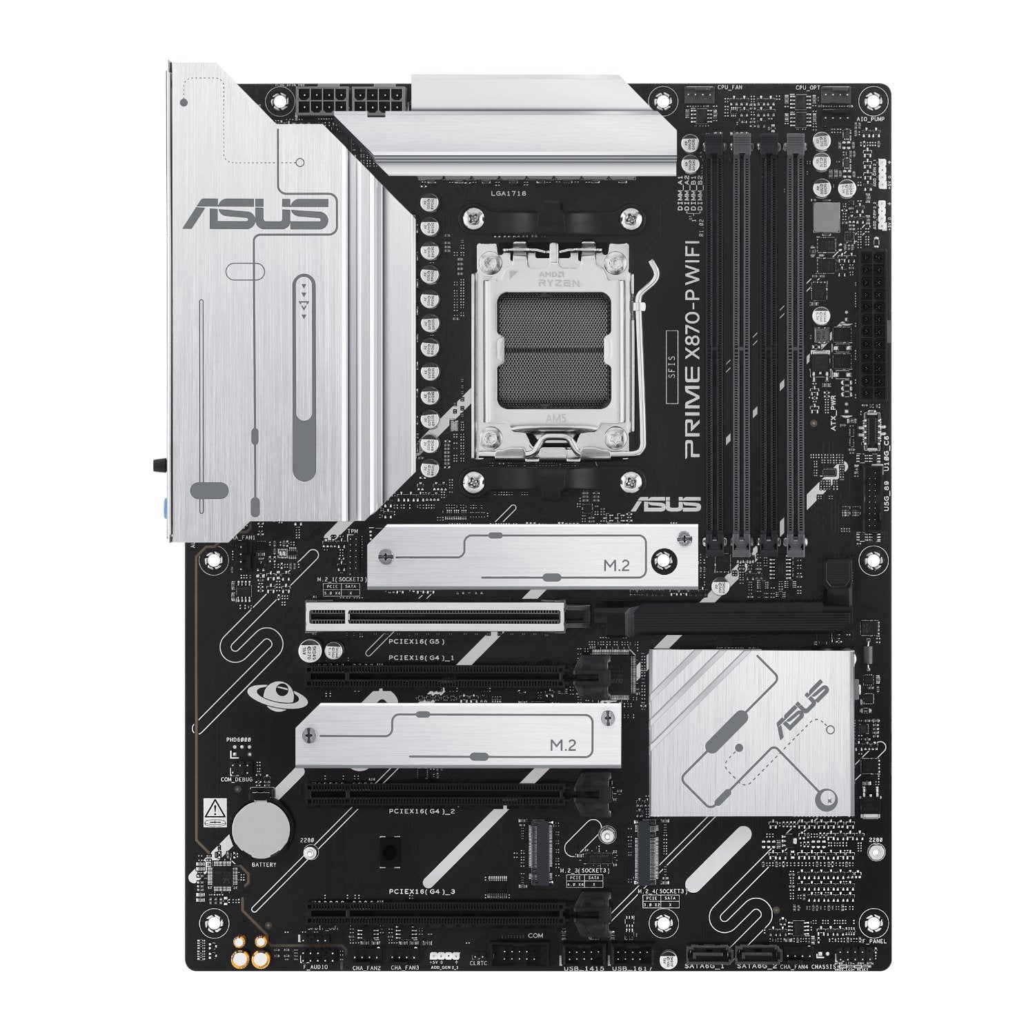 Asus PRIME X870-P WIFI ATX Gaming Motherboard - TecAfrica Solutions