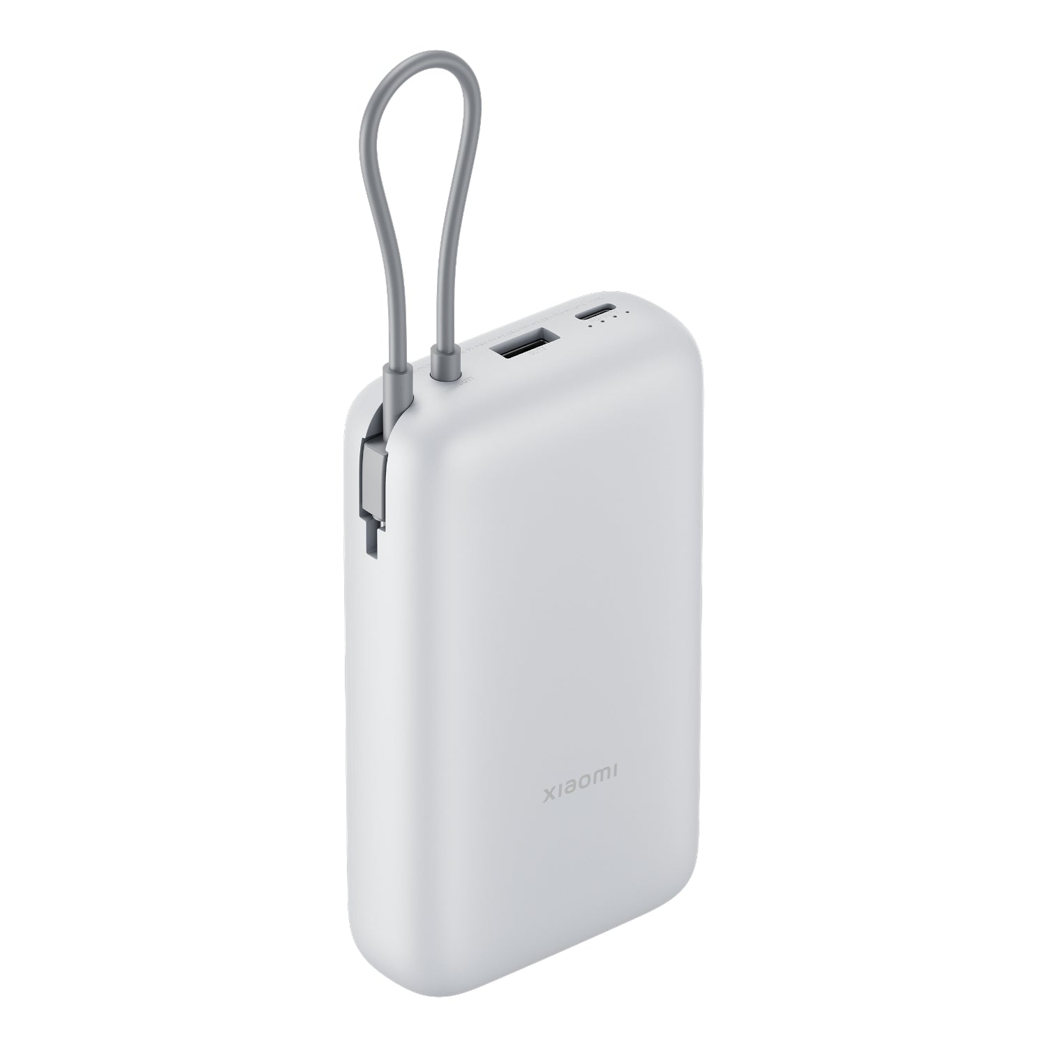 Xiaomi Power Bank 20000mAh (Integrated Cable) – Light Grey - TecAfrica Solutions