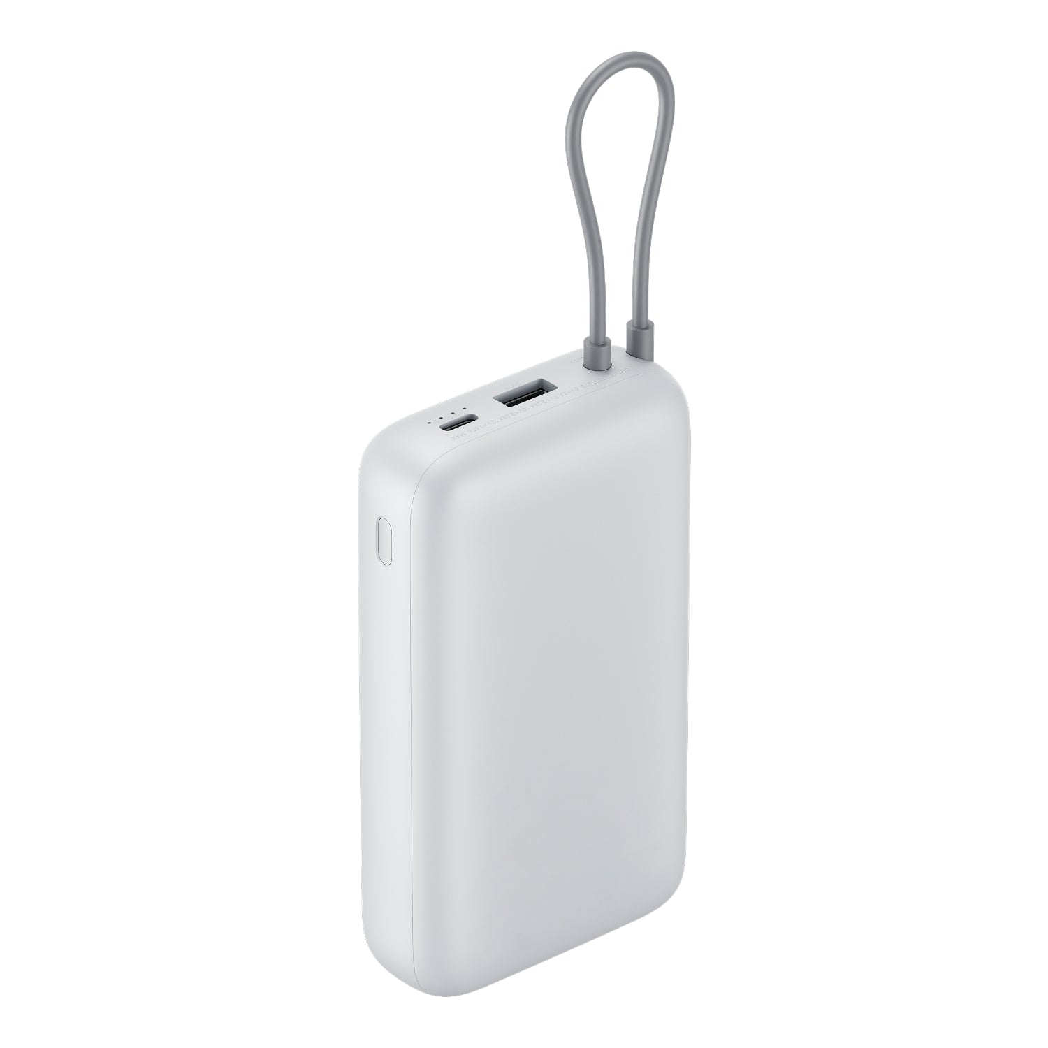 Xiaomi Power Bank 20000mAh (Integrated Cable) – Light Grey - TecAfrica Solutions