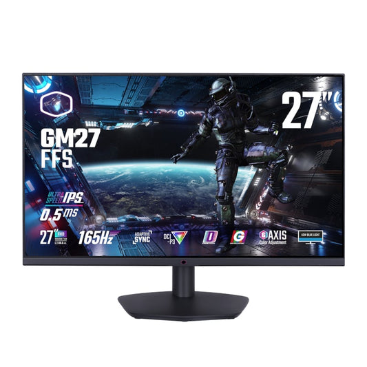 COOLERMASTER 27″ FHD 0.5MS Ultra-Speed IPS 165 HZ HDR