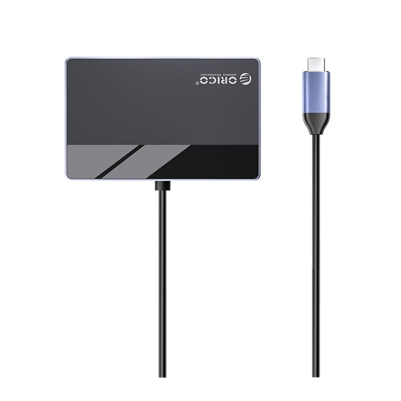 ORICO Dock Type -C 5 port with PD100W| HDMI | VGA | USB3.0 | Type-C | 3.5mm Audio Port | BK