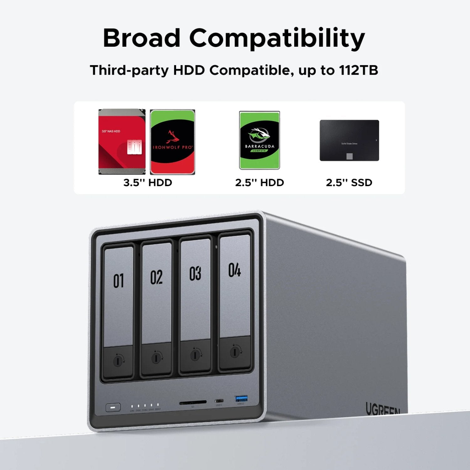UGREEN NASync DXP4800 4 Bay NAS