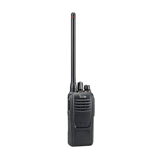 Icom F1000 | F2000 VHF or UHF Analog Portable Two-Way Radio complete with battery, antenna & charger.