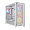 FRAME 5000D RS ARGB High-Airflow Mid-Tower PC Case - White