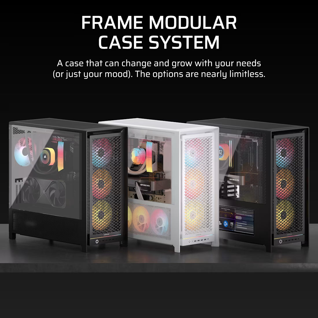 FRAME 5000D RS High-Airflow Mid-Tower PC Case