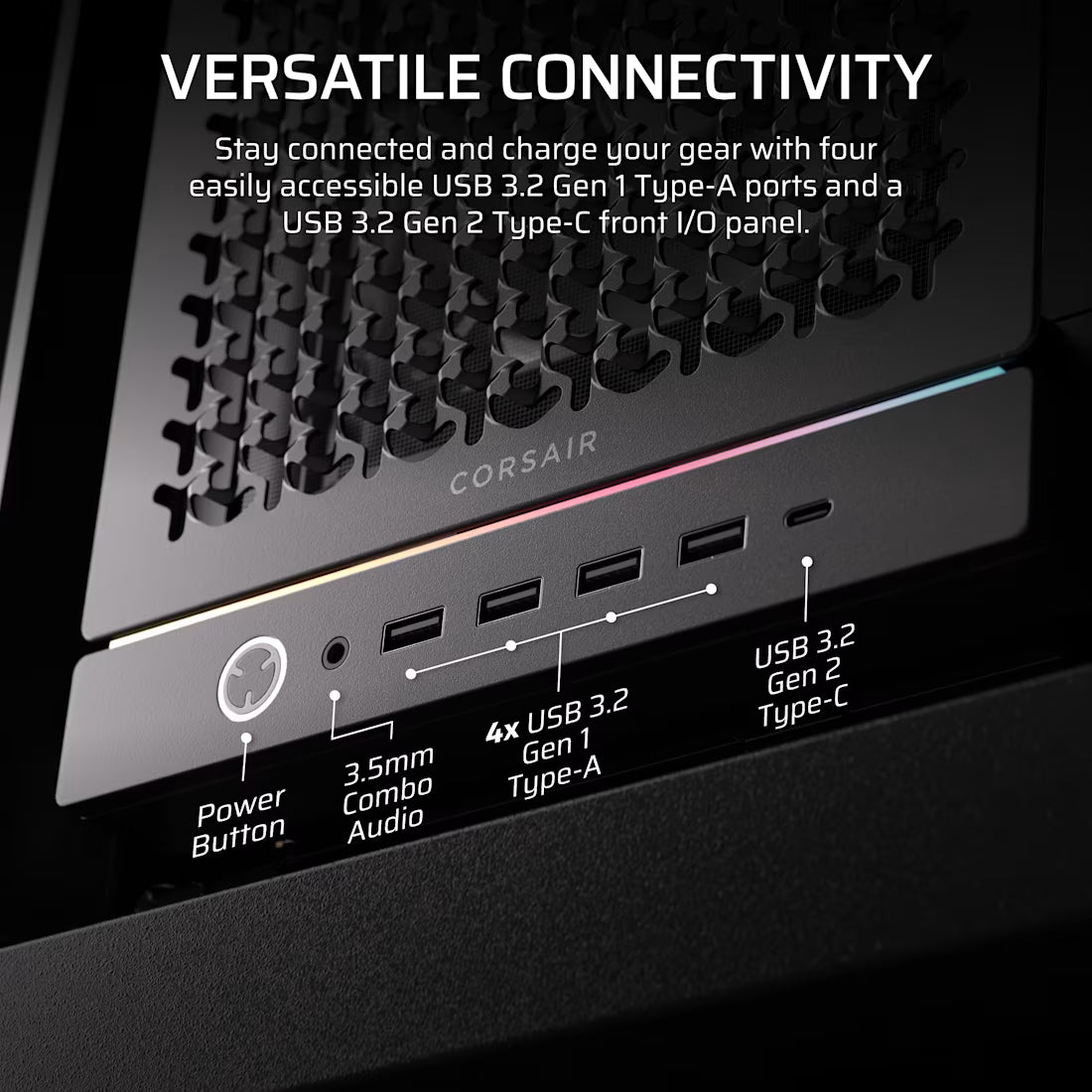 FRAME 5000D RS High-Airflow Mid-Tower PC Case