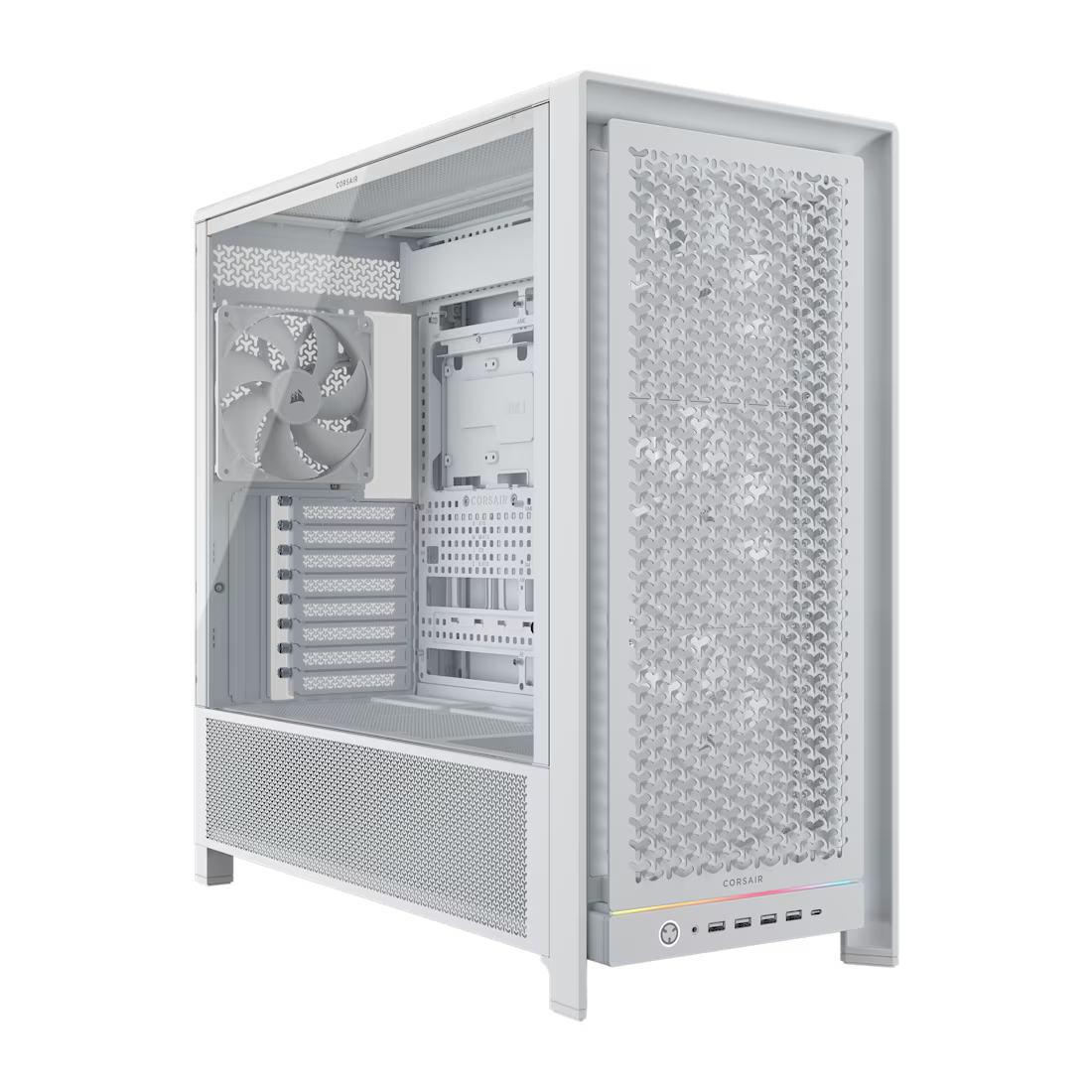 FRAME 5000D RS HIGH-AIRFLOW MID-TOWER PC CASE - WHITE