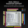 FRAME 5000D RS HIGH-AIRFLOW MID-TOWER PC CASE - WHITE