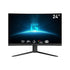 MSI G24C4 E2 24″ Gaming Monitor 1920 x 1080 (FHD) VA 180Hz FreeSync Premium HDMI Displayport Tilt Black