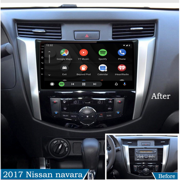 Nissan Navara NP300 2016 – 2022 10 Inch Android Navigation Radio Car Audio Sound