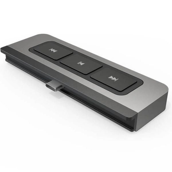 HyperDrive - 6-in-1 USB-C Docking Station - Compatible with iPad Pro 11” & 12.9” (3rd/4th/5th Gen), iPad Pro 11" & 13" (M4), iPad Air (4th/5th Gen), iPad Air 11" & 13" (M2), iPad Mini (6th/7th Gen) - includes 1 x HDMI 1 X USB-C 1 X 3.5MM Audio Jack and...