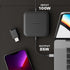HyperDrive HD USB4 Mobile Dock - Hyper HD USB4 Mobile Dock (Single 8K 30Hz Display Support..Easily connect up a single external display at 8K 30Hz with the flexibility of HDMI 2.1 or DP 1.4. USB-C 100W PD Passthrough Quickly charge your host computer w...
