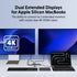 HyperDrive Dual 4K HDMI  10-in-1  USB-C Hub For M1,M2,and M3 MacBooks