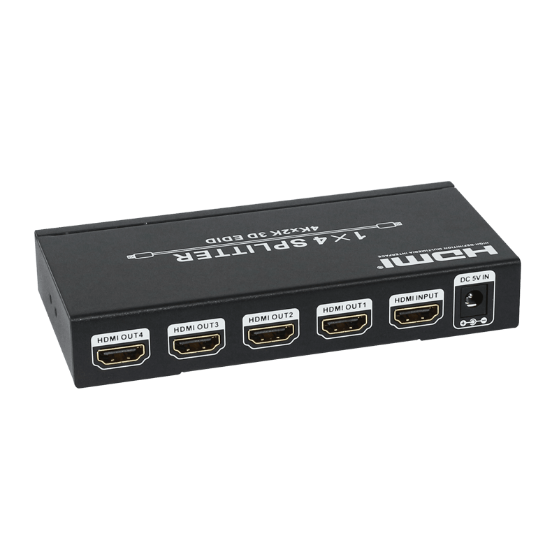 HDCVT 1x4 HDMI 1.4 Splitter supports HDCP1.4 and EDID - TecAfrica Solutions