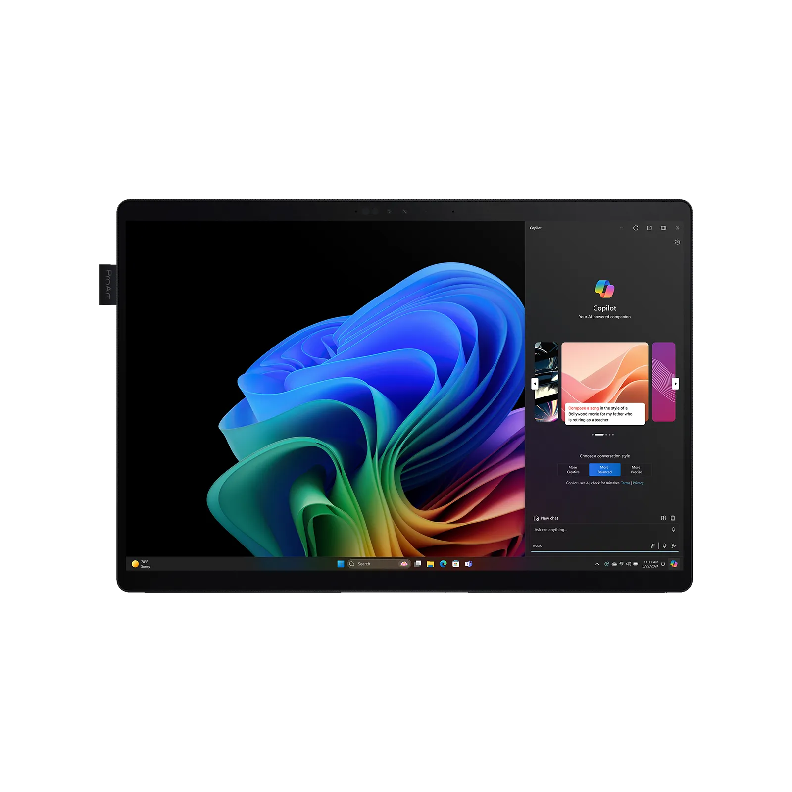 ASUS PROART PZ13 SNAPDRAGON X PLUS X1P 16GB 1TB SSD 13.3 INCH OLED WINDOWS 11 PRO