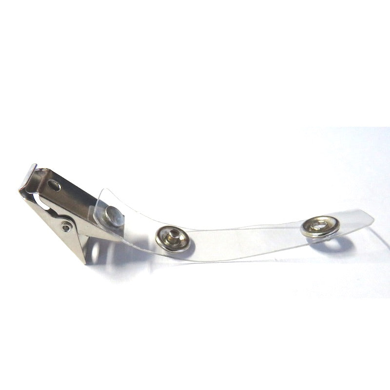 ID Card Badge Strap Clips (pk 100)