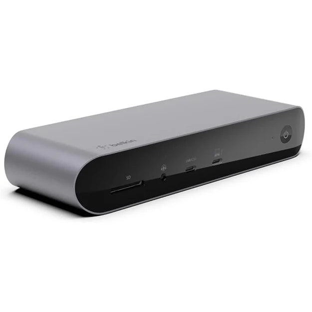 Belkin Connect Pro 12-In-1 Thunderbolt 4 Docking Station - Grey