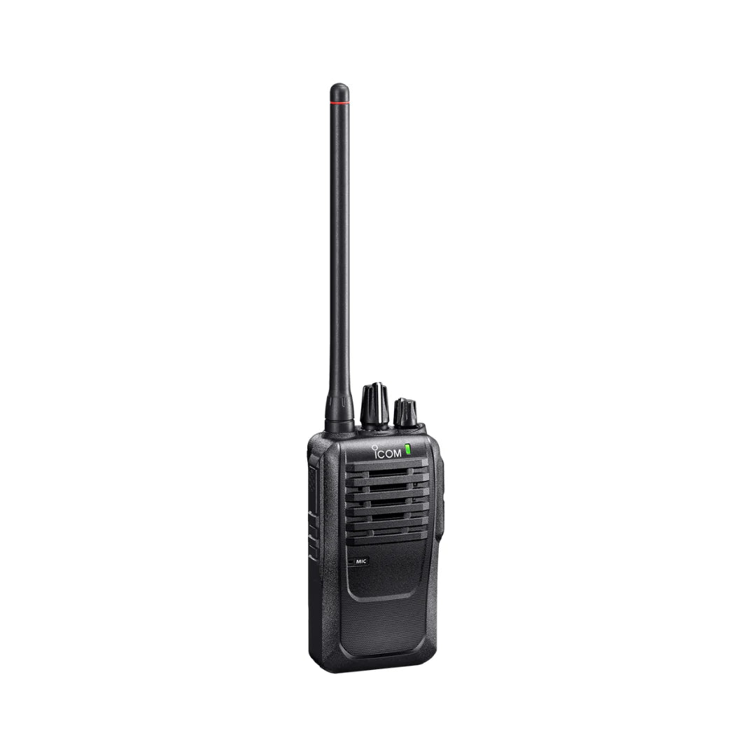 ICOM F3003 | F4003 VHF or UHF Analog Portable Two-Way Radio complete with battery, antenna & charger.