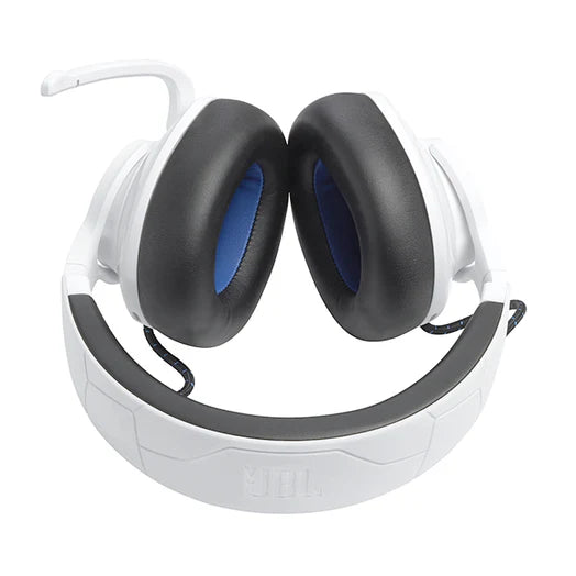 JBL Quantum 910P Console Wireless Over-Ear Gaming Headset For Playstation - White/Blue