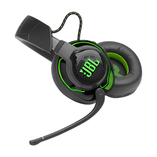 JBL Quantum 910X Console Wireless Over-Ear Gaming Headset For XBox - Black/Green