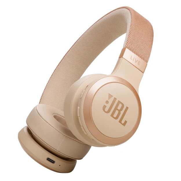 JBL Live 670NC Wireless Bluetooth On-Ear Noise Cancelling Headphones