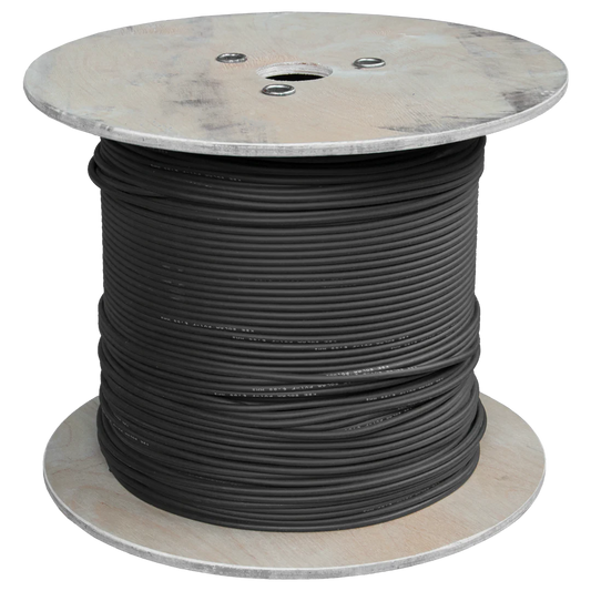 KBE Solar cable, DB+ (triple certified, EN50618), black, 6mm²