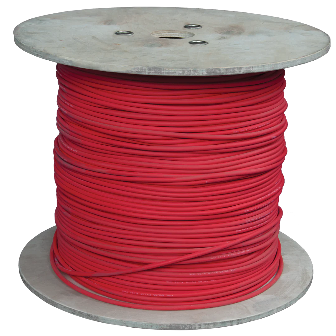KBE Solar cable, DB+ (triple certified, EN50618), red, 6mm²