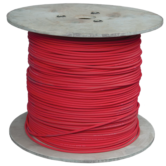 KBE Solar cable, DB+ (triple certified, EN50618), red, 6mm²