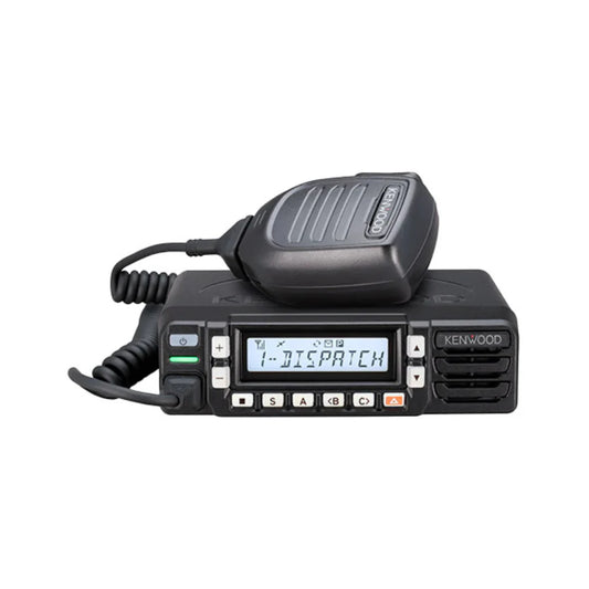 Kenwood NX1700 VHF or NX1800 UHF Analog &amp; Digital Mobile ( Vehicle, Base ) Two-Way Radio complete with microphone, power cable and radio mounting bracket.