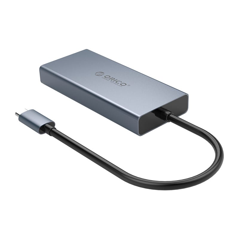 ORICO 5 in 1 [1 x HDMI | 1xUSB3.0 | 1xVGA | 1×3.5mm | 1xType-C PD] Multifunctional Docking Station