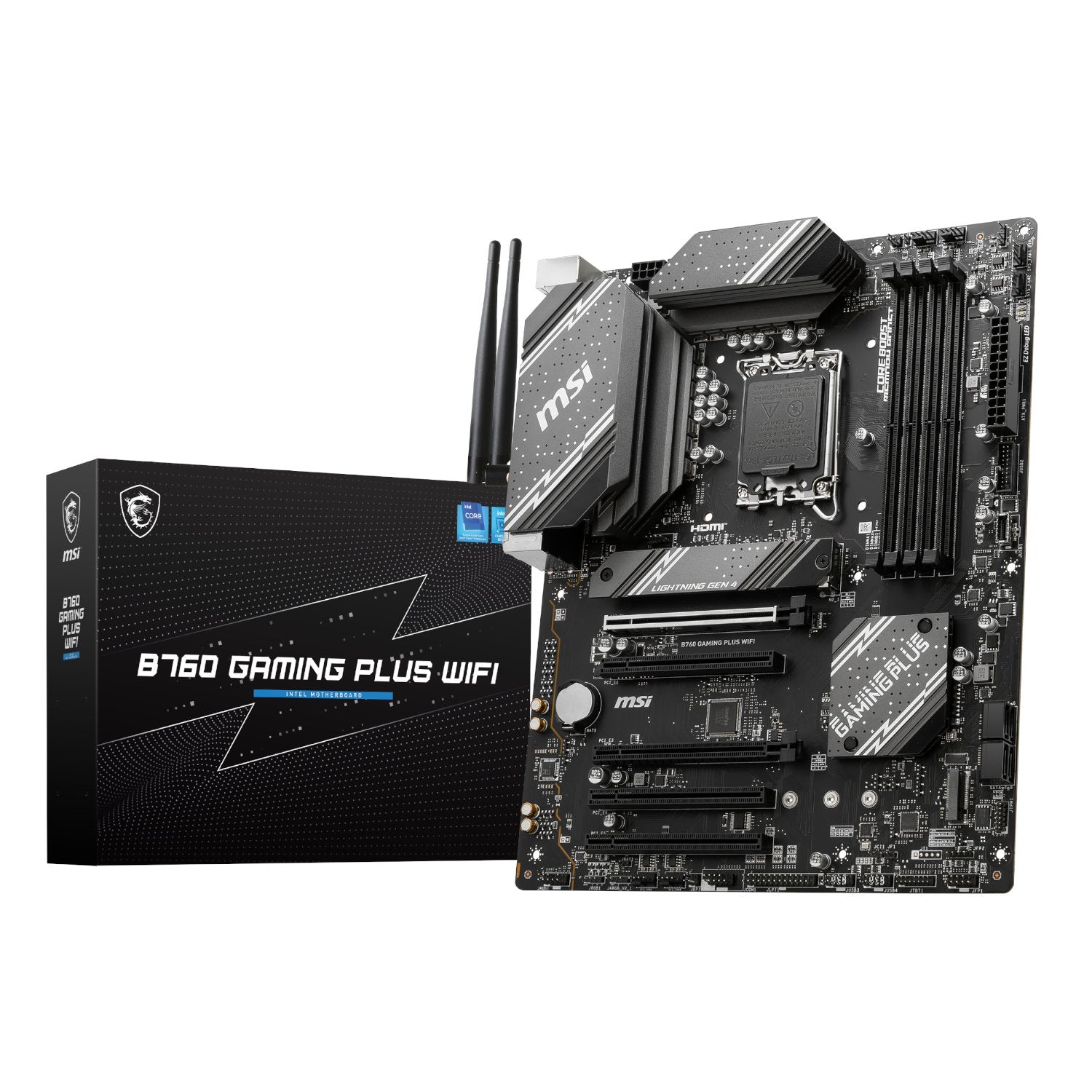 MSI B760 GAMING PLUS WIFI DDR5 LGA1700 ATX Motherboard - TecAfrica Solutions