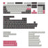 Keychron Double Shot Cherry PBT Keycap Full Keycap Set - Dolch Pink