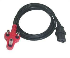 PWR Dedicated to Single Headed Kettle Cable 1.8m - TecAfrica Solutions