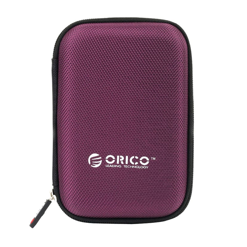 ORICO 2.5" Nylon Portable HDD Protector Case - Purple - TecAfrica Solutions