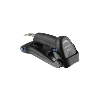 Datalogic Quickscan Lite QD2220 Kit Linear Imager USB Only Black kit Includes Scanner 1D USB Cable 90A052065 And Stand STD QW25 BK