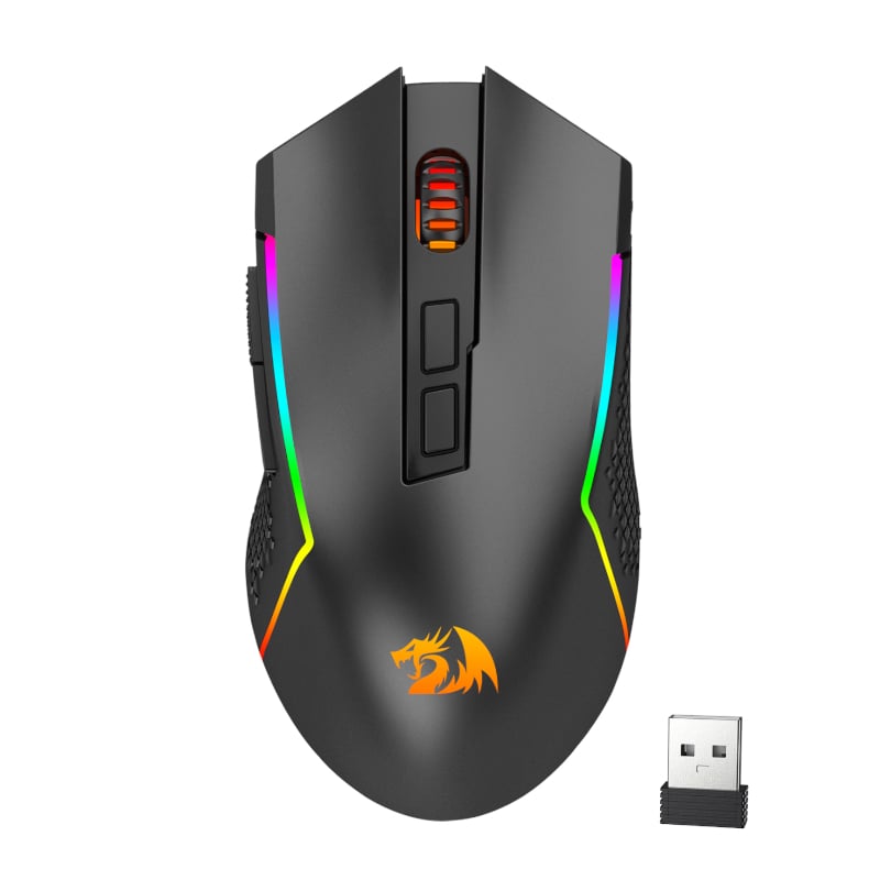 REDRAGON Trident Pro 8000DPI RGB Gaming Mouse - Black - TecAfrica Solutions