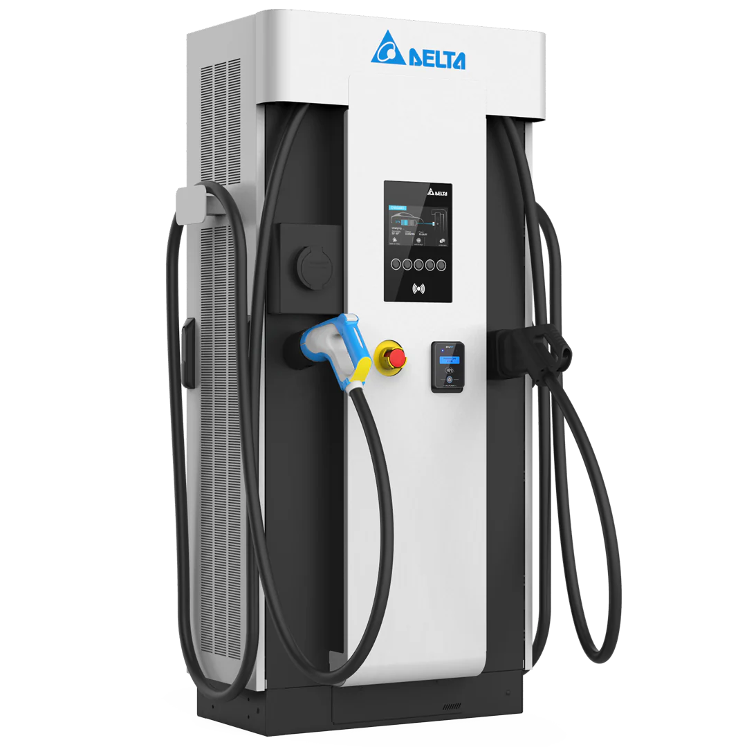 Delta EV Fast charger, 50kW, 920VDC, 2xCCS2 guns