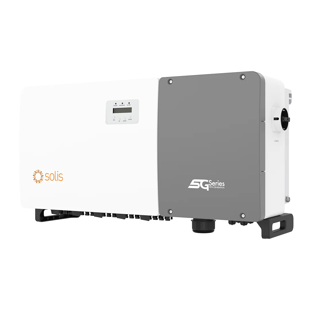 Solis Inverter 5G, 3-phase, class 1 SPD, 10 MPPT, DC, PID, 110kW
