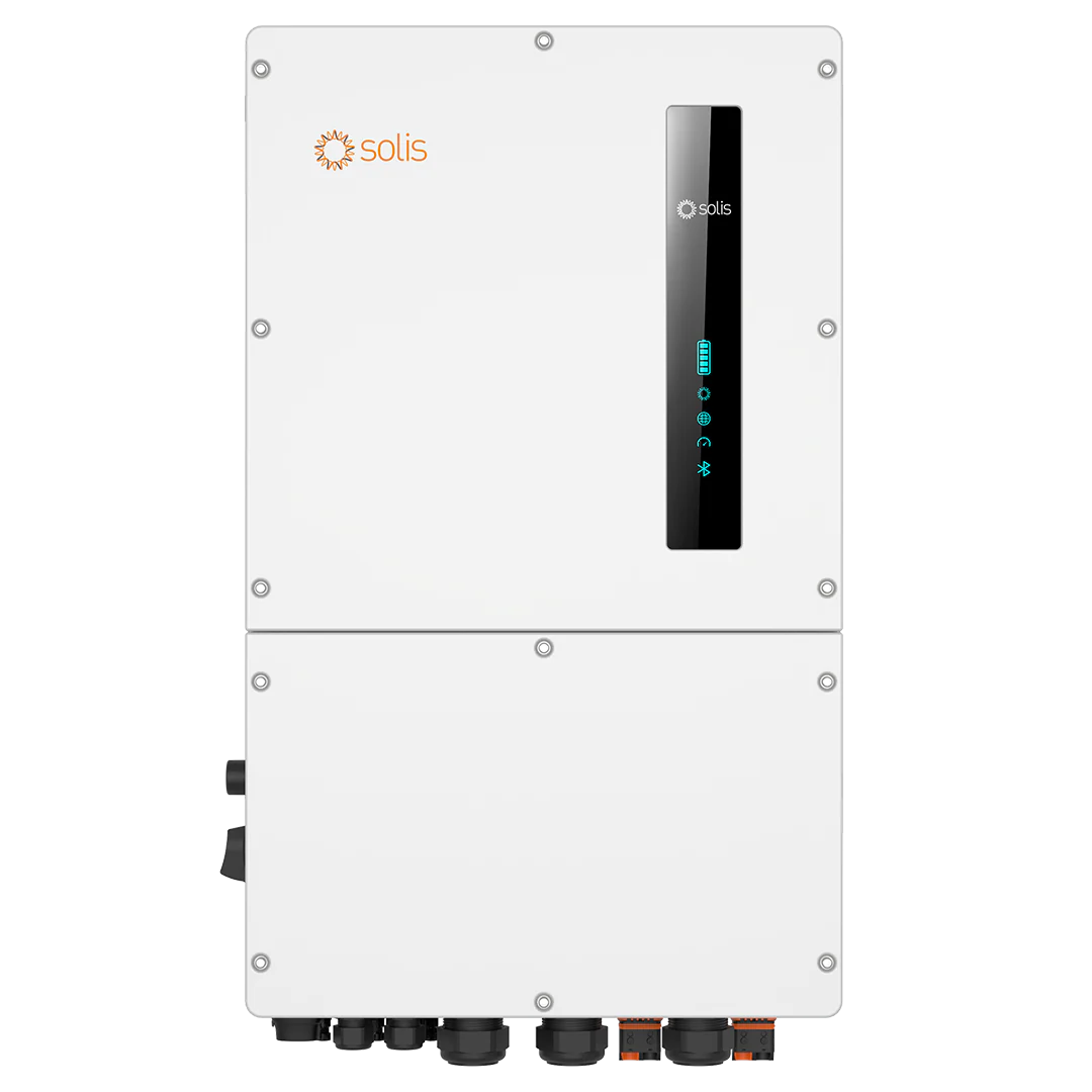 Solis S6 5kW Hybrid inverter, 1-phase, 2MPPT DC for LV batteries w/10yr warr