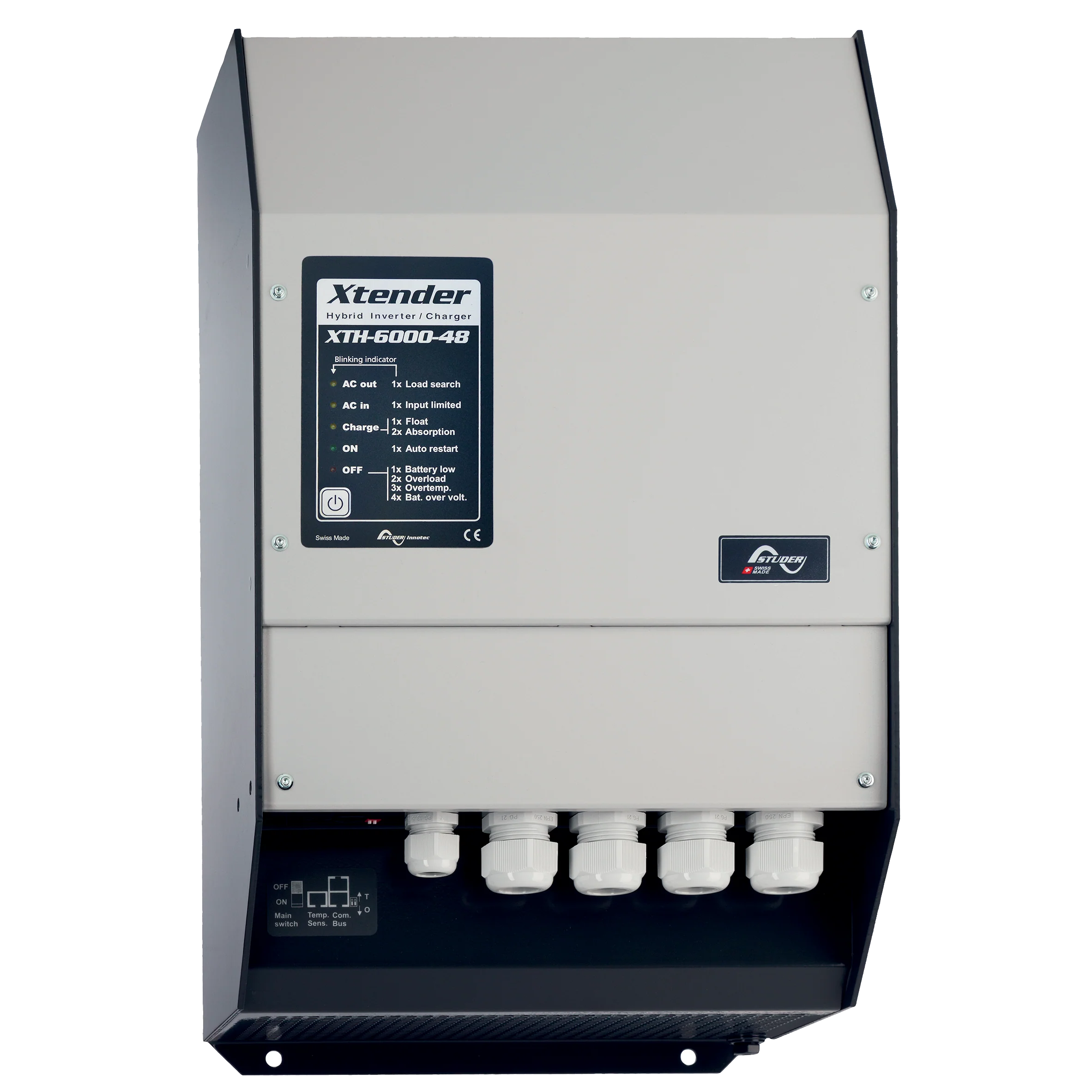 Studer Xtender Inverter/charger, IP20, 48V, 6000VA