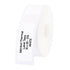 NIIMBOT D11/D110/D101/H1S Thermal Label 15x30mm - 210 Labels Per Roll - White - TecAfrica Solutions