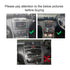 Mercedes C-Class 9 Inch Radio Trimplates Kit