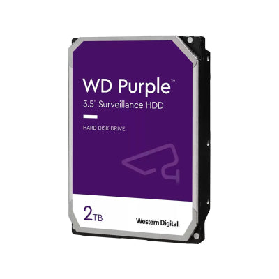 WD Purple Surveillance 2TB 3.5" SATA Internal HDD - TecAfrica Solutions