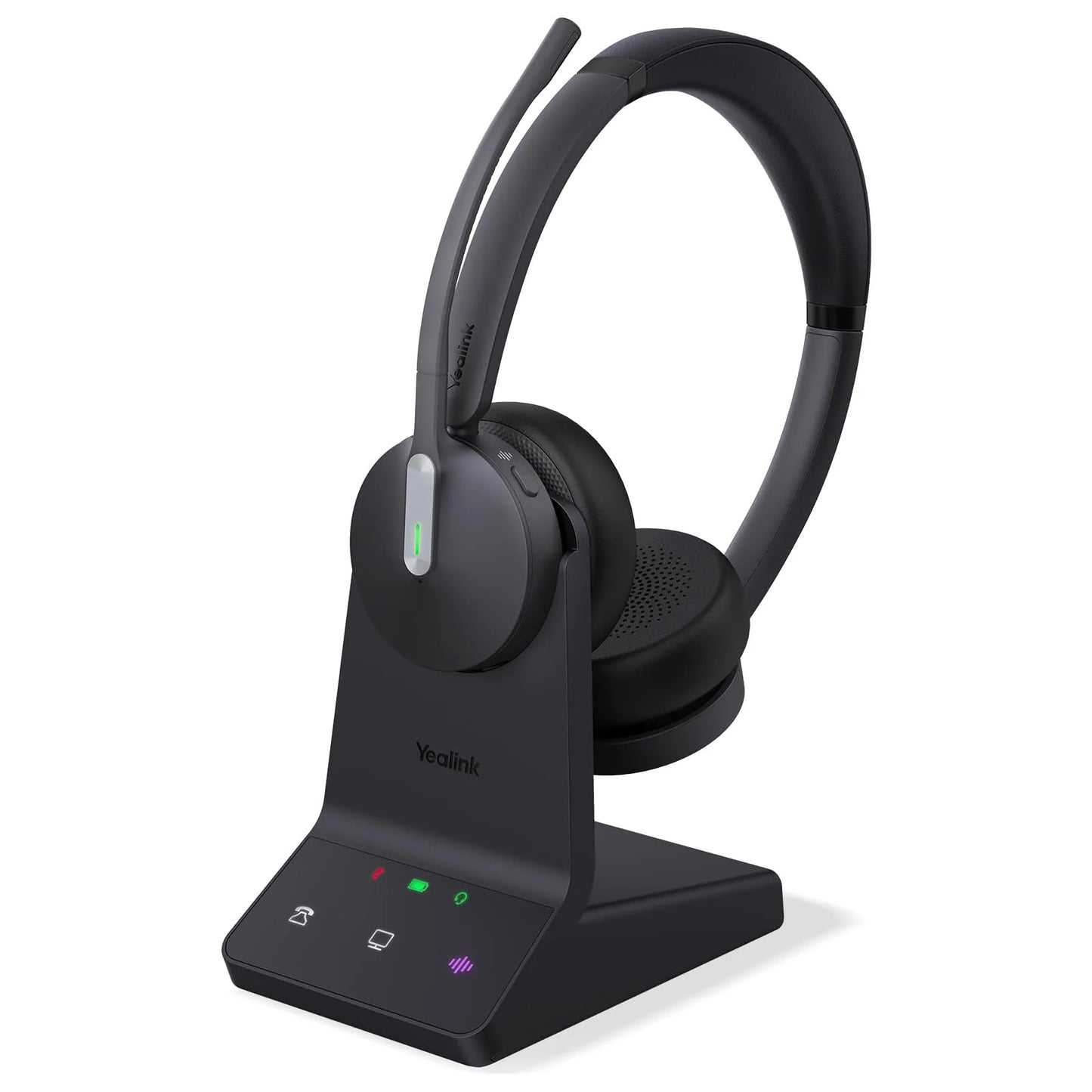 Yealink WH64 Mono Hybrid Bluetooth and Dect Headset, Teams Certified, USB-C Connection