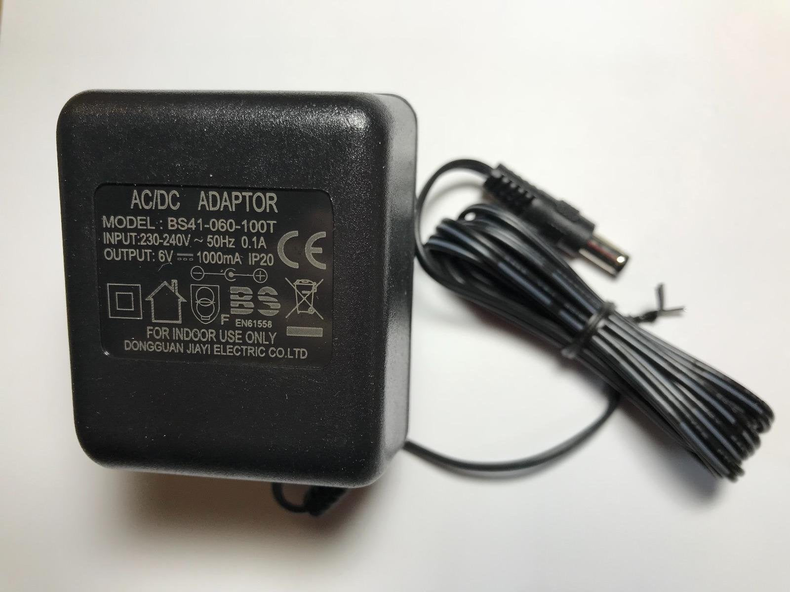 6V 500mA AC/DC ADAPTOR BATTERY CHARGER for MODEL LK-D060050 – TecAfrica ...