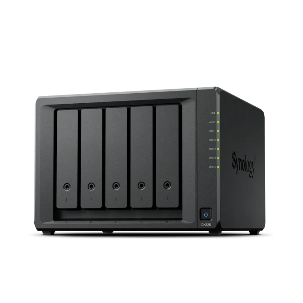 Synology DX525, 2.46 kg, Desktop, Black - TecAfrica Solutions